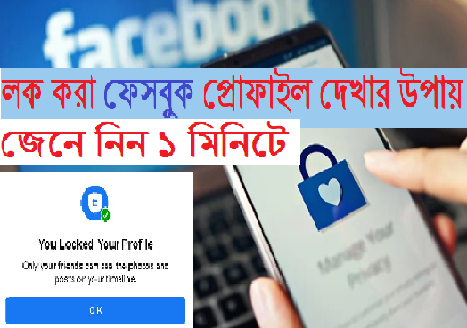 লক করা ফেসবুক প্রোফাইল দেখার উপায়