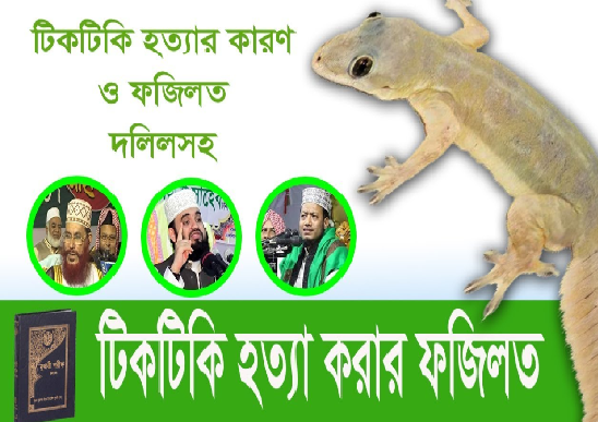 নবীজি সাঃ কেন টিকটিকি মারতে বলেছেন