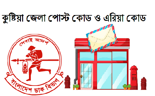 কুষ্টিয়া জেলা পোস্ট কোড ও এরিয়া কোড