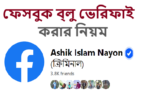 ফেসবুক ব্লু ভেরিফাই করার নিয়ম-ফেসবুক ব্লু ব্যাজ আবেদন