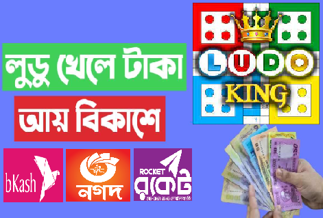 লুডু খেলে টাকা আয় বিকাশে