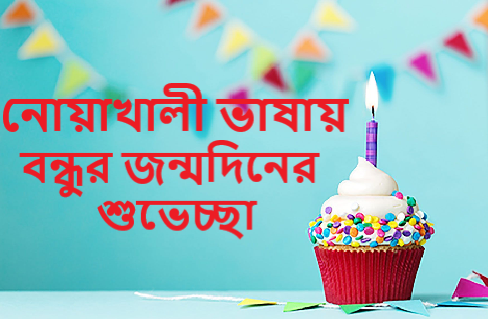 নোয়াখালী ভাষায় বন্ধুর জন্মদিনের শুভেচ্ছা, মেসেজ, স্ট্যাটাস, বার্তা