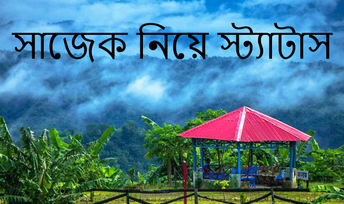 সাজেক নিয়ে স্ট্যাটাস