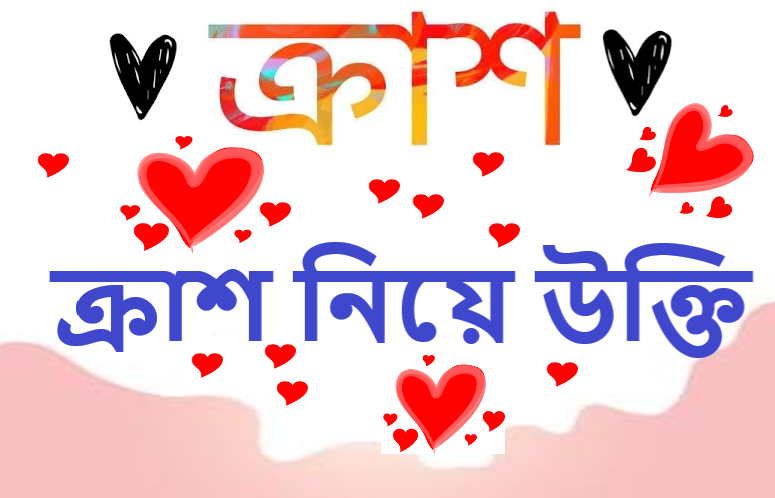 ক্রাশ নিয়ে উক্তি