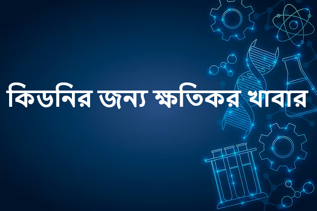 কিডনির জন্য ক্ষতিকর খাবার