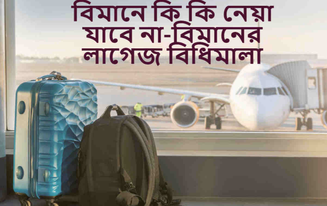 বিমানে কি কি নেওয়া যাবে না