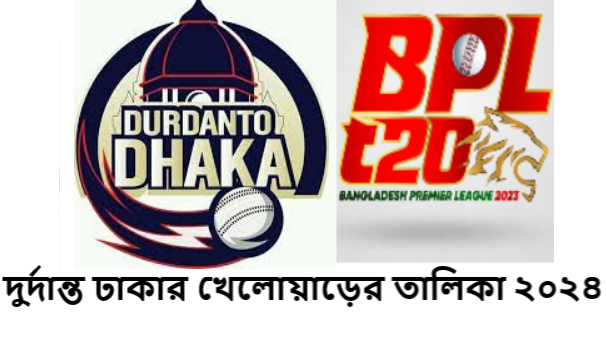 দুর্দান্ত ঢাকার খেলোয়াড়ের তালিকা ২০২৪