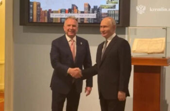 Enviado de EU se reúne con Putin por Ucrania; Trump urge a Moscú ‘ponerse en marcha’