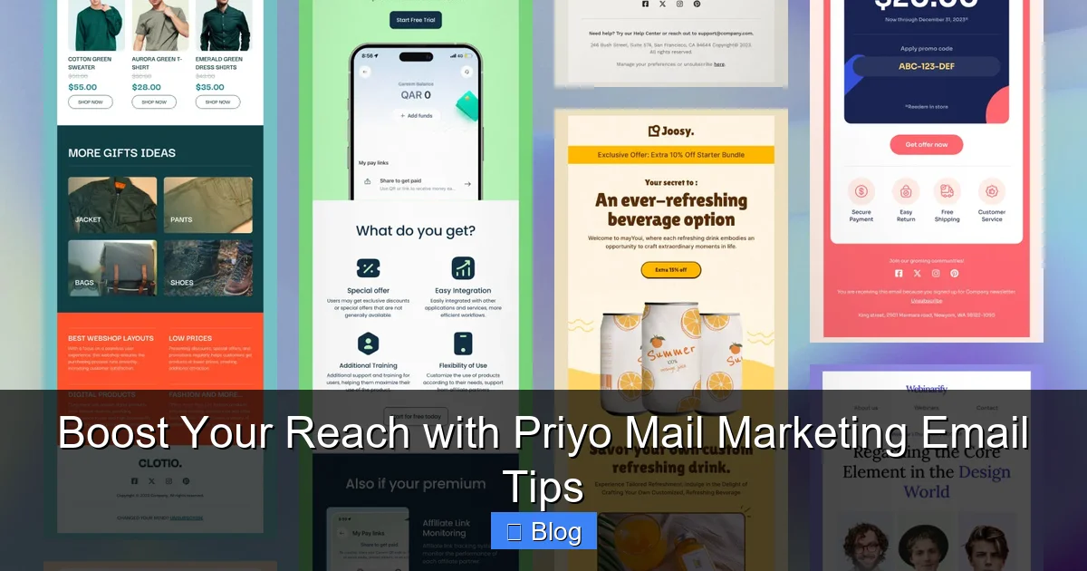 Boost Your Reach with Priyo Mail Marketing Email Tips