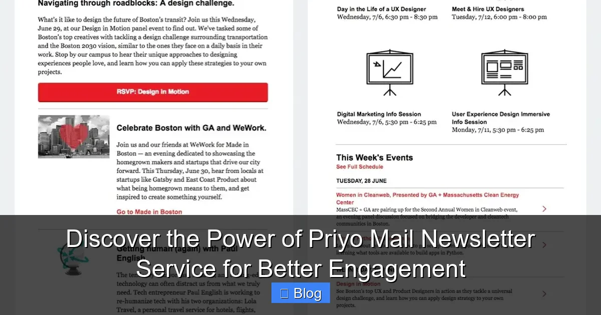 Discover the Power of Priyo Mail Newsletter Service for Better Engagement