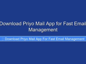 Download Priyo Mail App for Fast Email Management