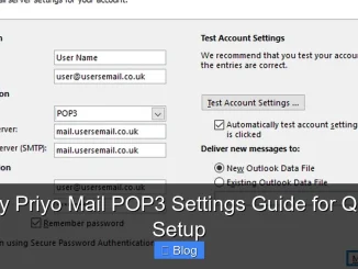 Easy Priyo Mail POP3 Settings Guide for Quick Setup