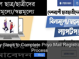 Easy Steps to Complete Priyo Mail Registration Process