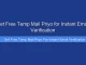 Get Free Temp Mail Priyo for Instant Email Verification