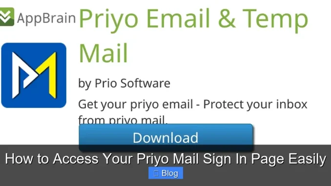 How to Access Your Priyo Mail Sign In Page Easily