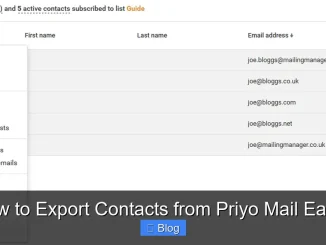 How to Export Contacts from Priyo Mail Easily