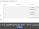 How to Export Contacts from Priyo Mail Easily