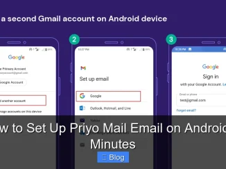 How to Set Up Priyo Mail Email on Android in Minutes
