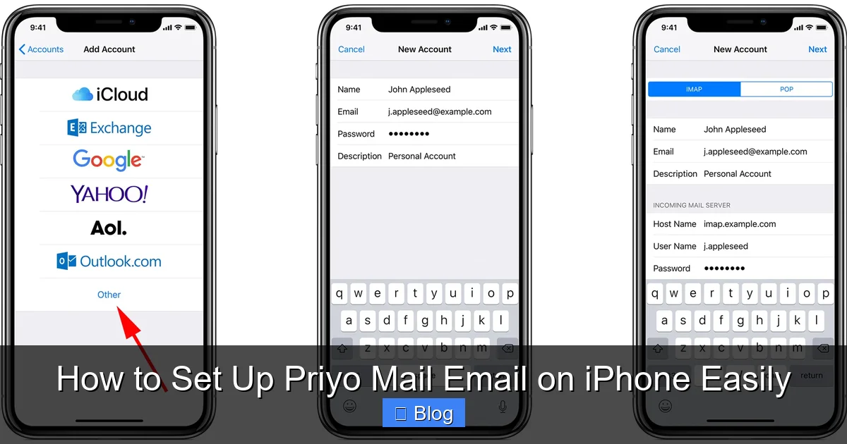 How to Set Up Priyo Mail Email on iPhone Easily