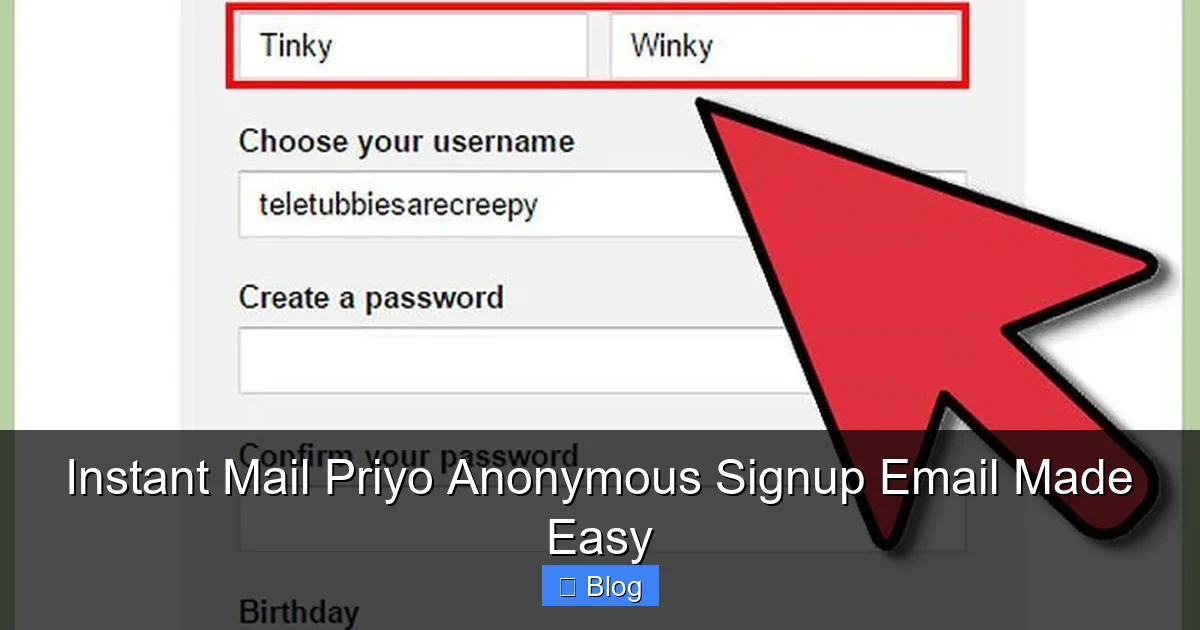 Instant Mail Priyo Anonymous Signup Email Made Easy
