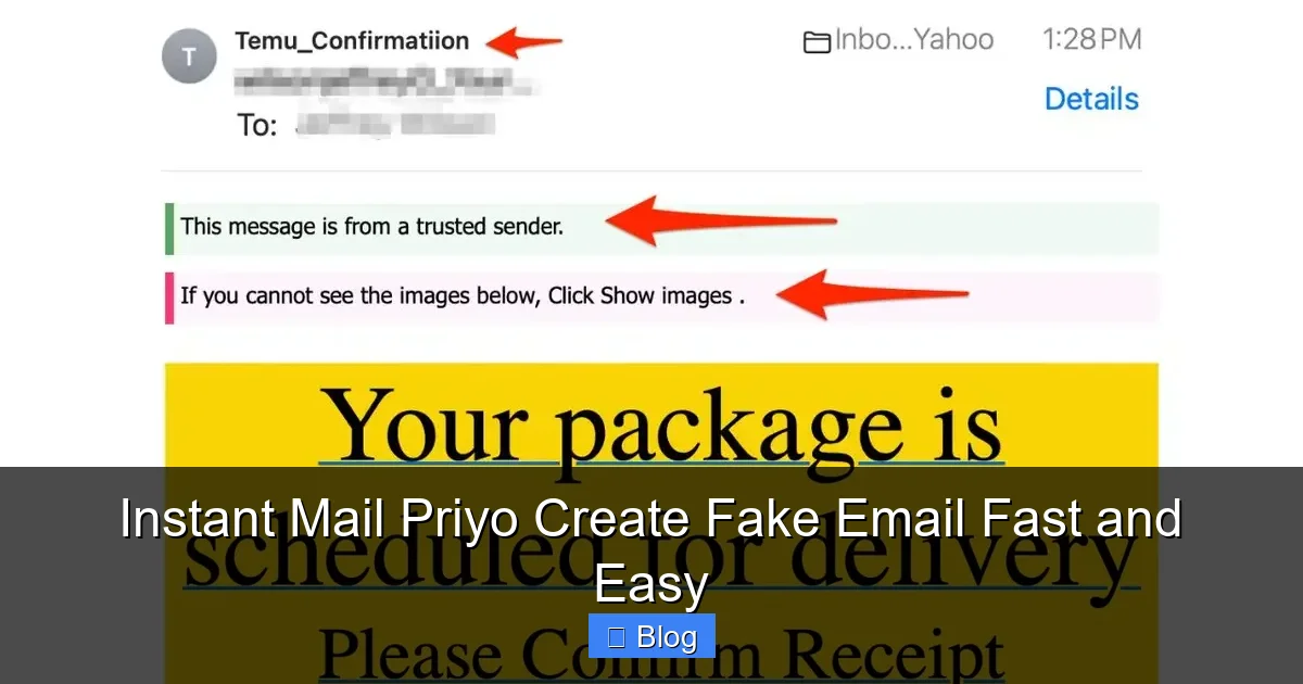 Instant Mail Priyo Create Fake Email Fast and Easy