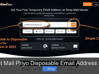 Instant Mail Priyo Disposable Email Address Guide