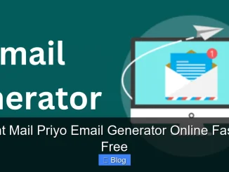 Instant Mail Priyo Email Generator Online Fast and Free