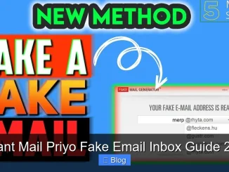 Instant Mail Priyo Fake Email Inbox Guide 2024
