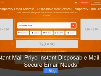 Instant Mail Priyo Instant Disposable Mail for Secure Email Needs