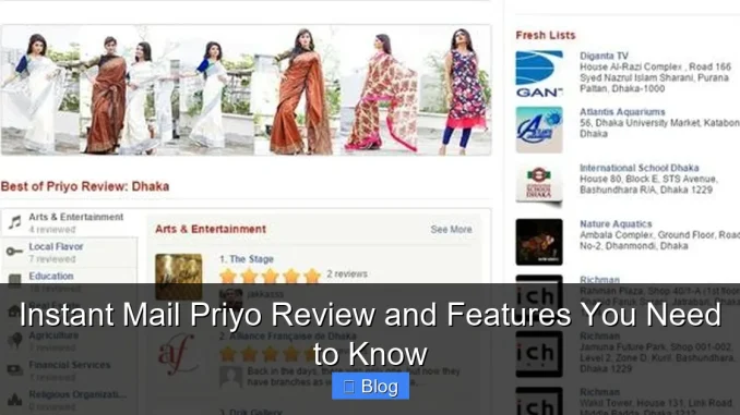 Instant Mail Priyo Review and Features You Need to Know