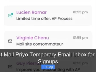 Instant Mail Priyo Temporary Email Inbox for Quick Signups