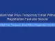 Instant Mail Priyo Temporary Email Without Registration Fast and Secure