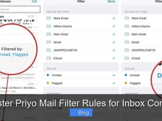 Master Priyo Mail Filter Rules for Inbox Control