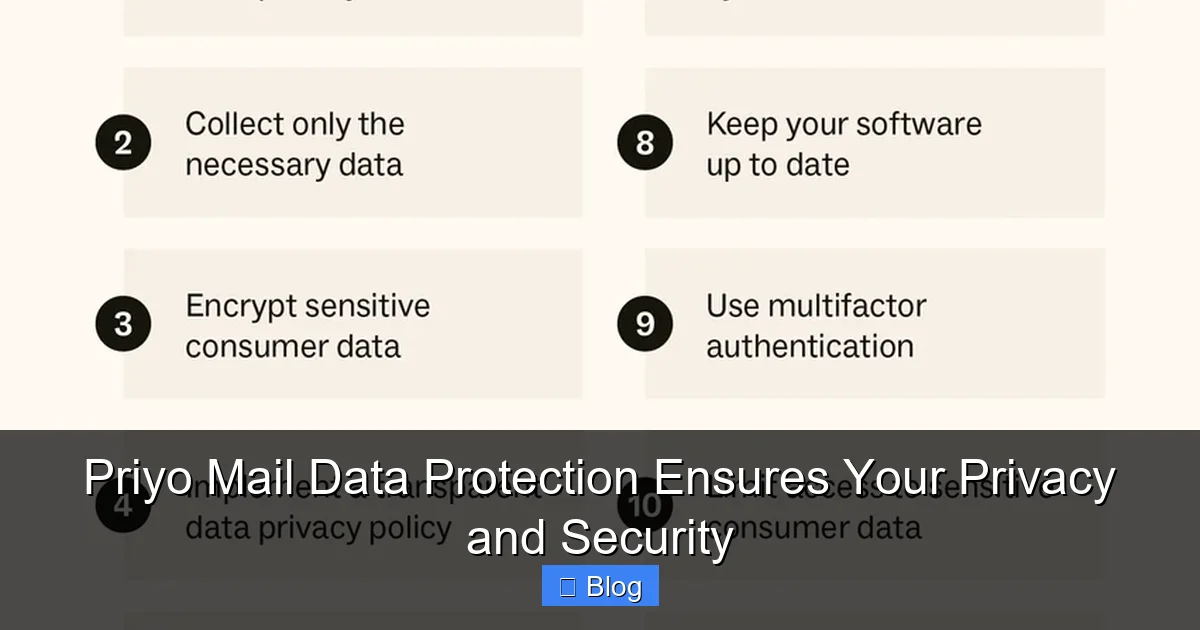 Priyo Mail Data Protection Ensures Your Privacy and Security