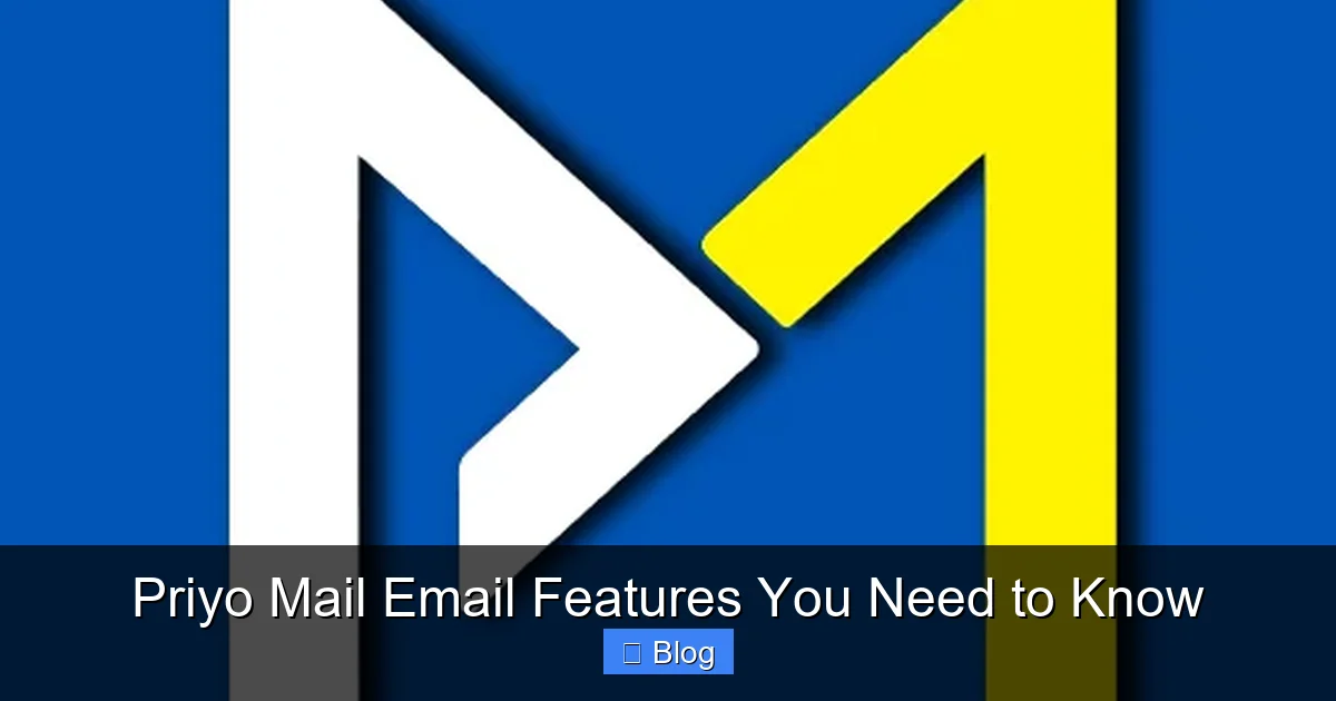Priyo Mail Email Features You Need to Know