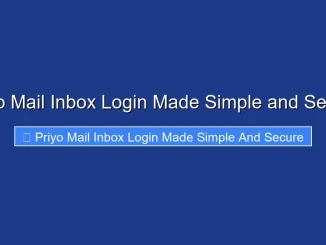 Priyo Mail Inbox Login Made Simple and Secure