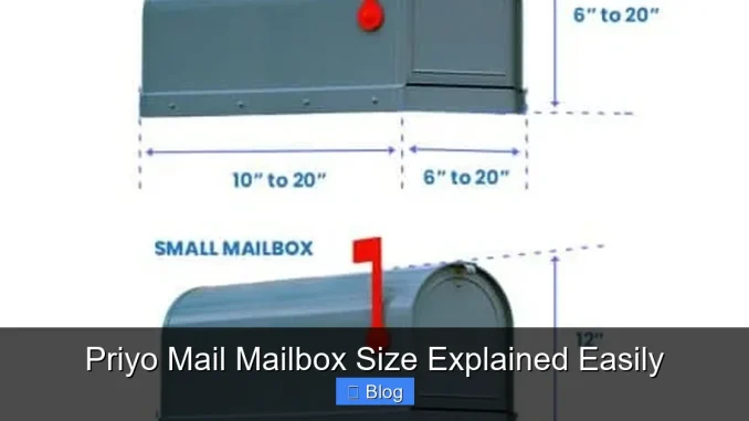 Priyo Mail Mailbox Size Explained Easily