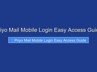 Priyo Mail Mobile Login Easy Access Guide