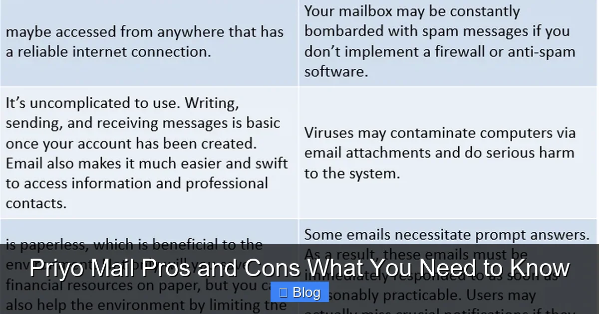 Priyo Mail Pros and Cons What You Need to Know