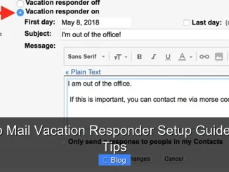 Priyo Mail Vacation Responder Setup Guide and Tips