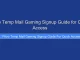 Priyo Temp Mail Gaming Signup Guide for Quick Access