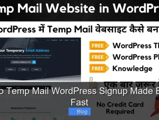 Priyo Temp Mail WordPress Signup Made Easy Fast