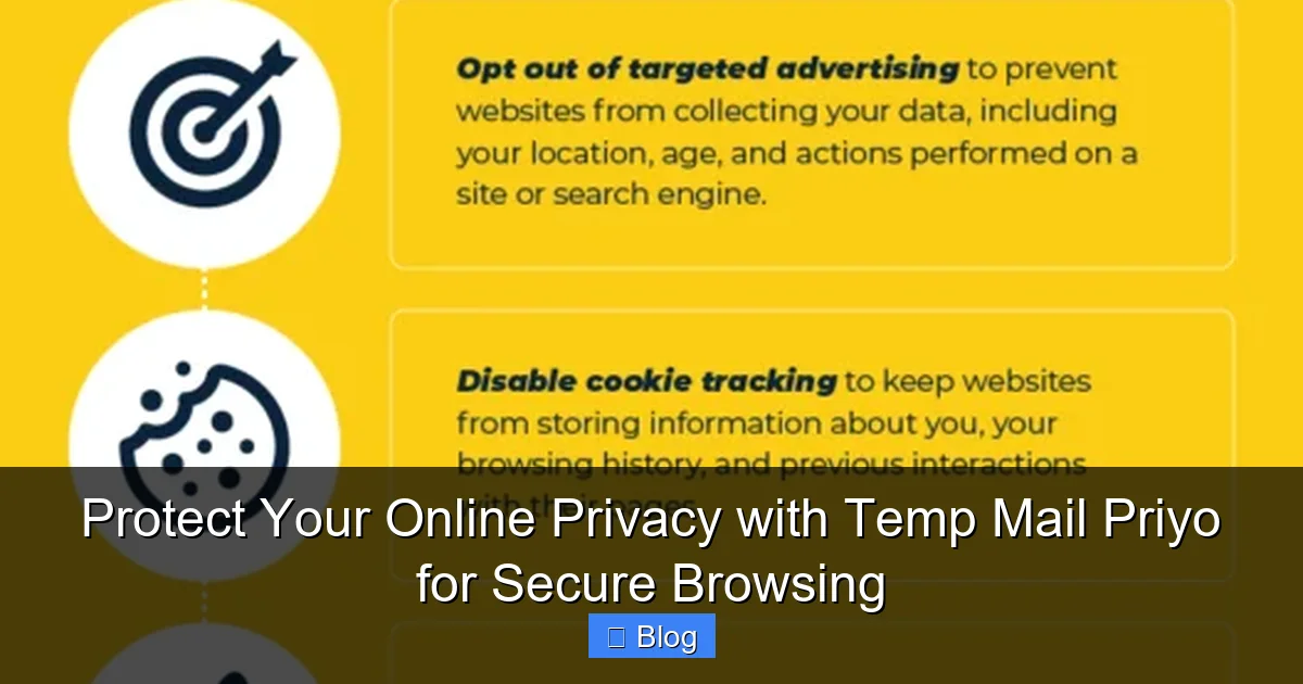 Protect Your Online Privacy with Temp Mail Priyo for Secure Browsing