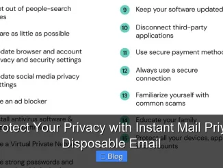 Protect Your Privacy with Instant Mail Priyo Disposable Email