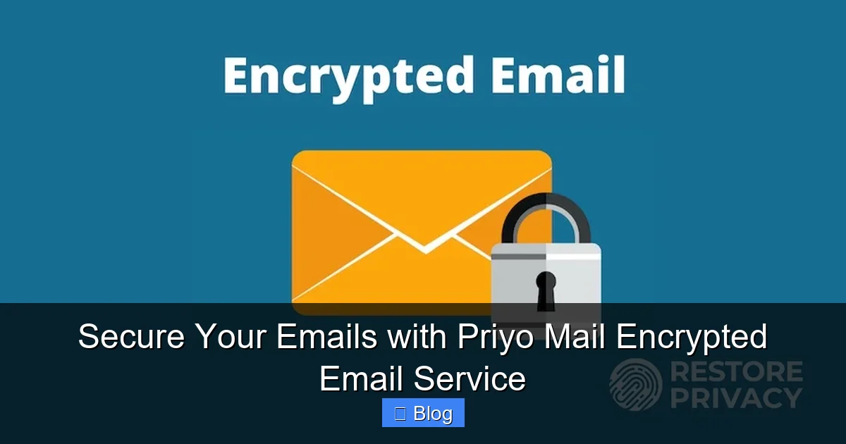 Secure Your Emails with Priyo Mail Encrypted Email Service