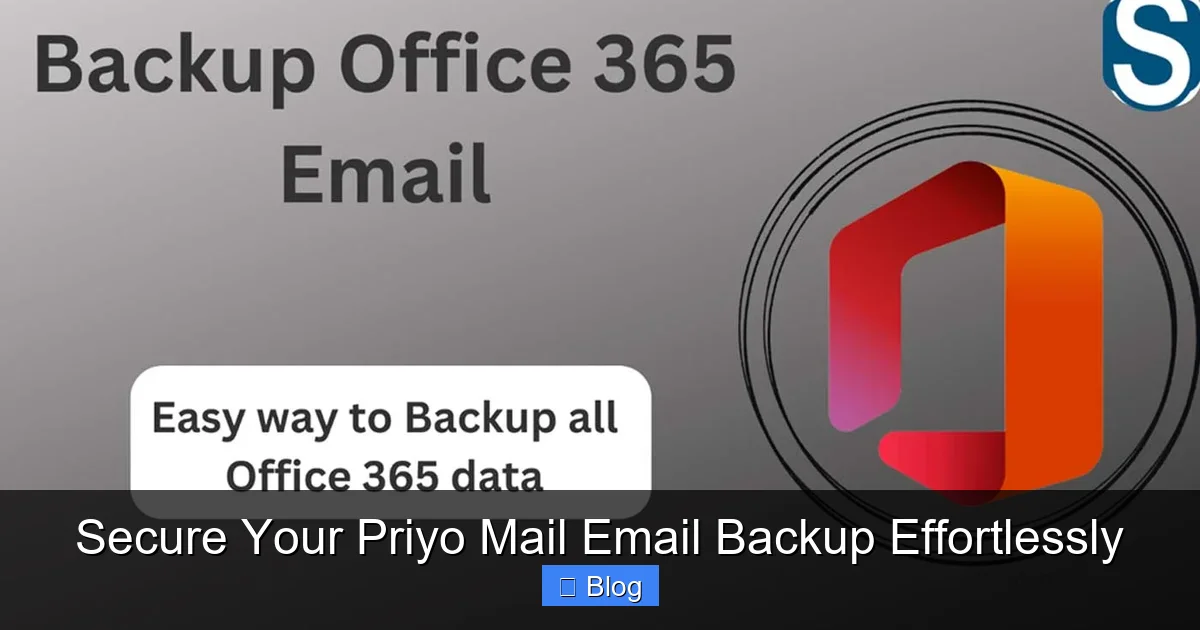 Secure Your Priyo Mail Email Backup Effortlessly