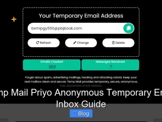 Temp Mail Priyo Anonymous Temporary Email Inbox Guide