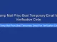 Temp Mail Priyo Best Temporary Email for Verification Code