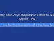 Temp Mail Priyo Disposable Email for Safe Signup Tips