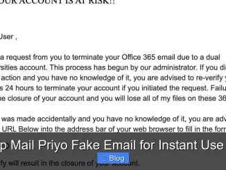 Temp Mail Priyo Fake Email for Instant Use Tips